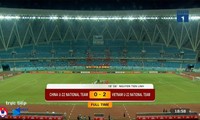 China U22 vs Vietnam U22: 0-2