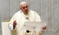 Pope reappears after pain flare-up, calls for peace in New Year message