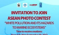 ASEAN Photo contest “White pollution and its hazards to marine ecosystems”