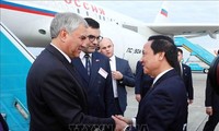 Russian State Duma Chairman begins official visit to Vietnam