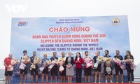 Quang Ninh welcomes Clipper Race sailing yachts