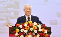 Bamboo diplomacy affirms Party leader Nguyen Phu Trong as outstanding international relations theorist