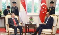 Vietnam, Singapore discuss implementing newly-established Comprehensive Strategic Partnership