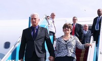 Top Cuban leader arrives in Hanoi, beginning state visit to Vietnam