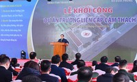 PM attends school groundbreaking, delivers support in Thanh Hoa ahead of Lunar New Year 