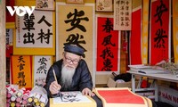 Spring Calligraphy Festival opens at Temple of Literature, marking 950 years of legacy