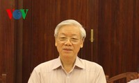 Party General Secretary works with Lai Chau provincial Party organization