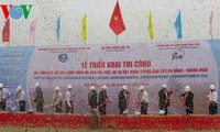 Construction of Da Nang-Quang Ngai highway begins