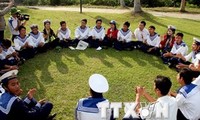 Construction of national flag pole on Tho Chu island begins