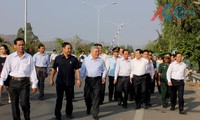 President visits An Giang province