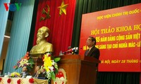 Seminar discusses Vietnam’s Communist Party’s application of Marxism-Leninism 