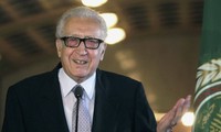 Syrien-Sonderbeauftragte der Uno, Lahdar Brahimi besucht Syrien