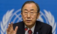 UN-Generalsekretär Ban Ki moon in Ägypten