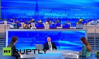 Direktdialog zwischen Bürgern und Russlands Präsident Wladimir Putin