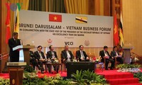 Staatspräsident Tran Dai Quang nimmt an Forum der Unternehmen aus Vietnam und Brunei teil