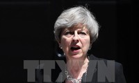 Großbritanniens Premierministerin Theresa May ist für Verbleib der EU-Bürger nach Brexit