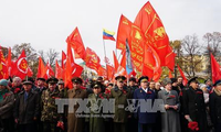 Russische Oktoberrevolution: Feier der Vergangenheit, der Gegenwart und der Zukunft