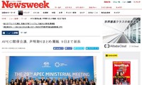 APEC 2017: Japanische Medien berichten ausführlich über APEC 2017 in Vietnam