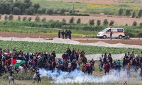 Mindestens vier Palästinenser wurden bei der Kundgebung in Gaza getötet