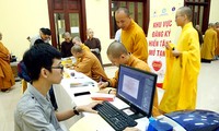 Mönche und Buddhistenanhänger wollen Blut und Organe spenden