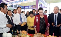 Parlamentspräsidentin Nguyen Thi Kim Ngan nimmt an internationaler Tourismusmesse in Can Tho 2019 teil