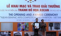 Wettbewerb und Ausstellung von Grafikbildern der ASEAN-Staaten in Hanoi