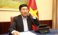 Vizepremierminister, Außenminister Pham Binh Minh telefoniert mit seinem Amtskollegen aus Saudi Arabien