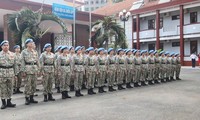 Letztes Training für vietnamesische Friedensmission im Südsudan