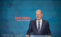 Wahl in deutschland: Drei Kandidaten debattieren im Fernsehen