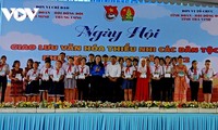 Kulturfestival der Kinder der Volksgruppen in Nordvietnam