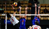 Vietnamesische Volleyballspielerin spielt in der Türkei