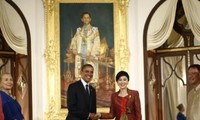 US President Barack Obama visits Thailand