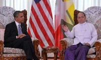 US President finishes Myanmar visiting