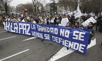 Protestan en España contra privatización de la sanidad