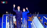 Empiezan las actividades del presidente Tran Dai Quang en La India