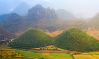 Quan Ba entre rocas y nubes