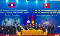 Celebran Reunión 41 del Comité Intergubernamental Vietnam-Laos