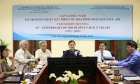 Encuentro por el 50 aniversario del Tratado Popular de Paz entre Vietnam y Estados Unidos