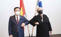 Actividades del presidente del Parlamento de Vietnam en Finlandia