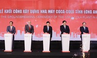 Coca-Cola construye su mayor planta en Vietnam