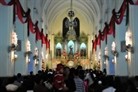 Una villa católica en vísperas de la Navidad