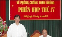 Vietnam reafirma determinación en la lucha anticorrupción