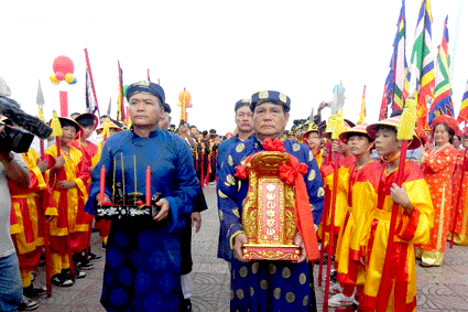 Cultura espiritual de pescadores vietnamitas