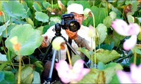 El fotógrafo Tran Bich y la flor de loto