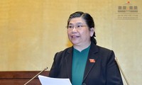 Tong Thi Phong rencontre la délégation des minorités ethniques exemplaires