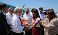 Activités de Nguyên Phu Trong à Santiago de Cuba 