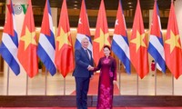 Miguel Diaz-Canel reçu par Nguyên Thi Kim Ngân