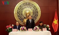 Trân Thanh Mân en visite en Chine