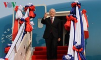 Nguyên Phu Trong en déplacement pour resserrer les liens avec le Laos et le Cambodge