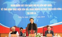 Tong Thi Phong supervise la réduction de la pauvreté à Son La